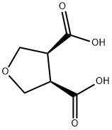 顺式四氢呋喃3,4-二羧酸 结构式