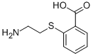 2-(2-氨基乙硫基)苯甲酸盐酸盐 结构式