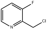 2-氯甲基-3-氟吡啶 结构式