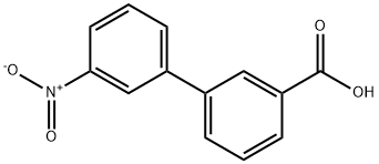 3-NITROBIPHENYL-3-CARBOXYLIC ACID 结构式