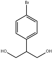 2-(4-溴苯基)丙烷-1,3-二醇 结构式