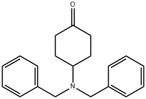4-(二苄基氨基)环己酮 结构式
