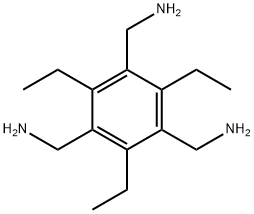 2,4,6-三乙基苯-1,3,5-三甲胺 结构式