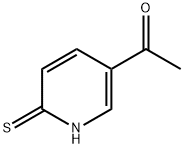 1-(1,6-二氢-6-硫代-吡啶-3-基)乙酮 结构式