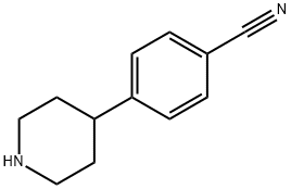 4-(4'-氰基苯基)哌啶 结构式