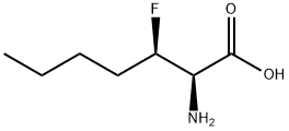 Heptanoic acid, 2-amino-3-fluoro-, [R-(R*,R*)]- (9CI) 结构式