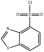 1,3-Benzothiazole-4-sulfonyl Chloride 结构式