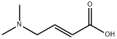 (E)-4-(二甲基氨基)丁-2-烯酸 结构式