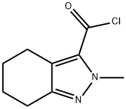 2H-Indazole-3-carbonylchloride,4,5,6,7-tetrahydro-2-methyl-(9CI) 结构式