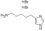 4-(5-AMINOPENTYL)IMIDAZOLE DIHYDROBROMIDE 结构式