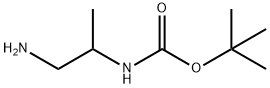 (2-氨基-异丙基)氨基甲酸叔丁基酯 结构式