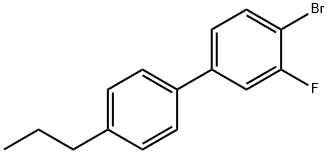 4''-PROPYL-4-BROMO-3-FLUOROBIPHENYL 结构式