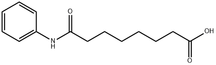 7-苯基氨基甲酰基庚酸 结构式