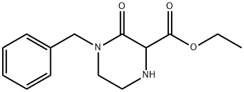 3-OXO-4-(PHENYLMETHYL)-2-PIPERAZINECARBOXYLIC ACID ETHYL ESTER 结构式