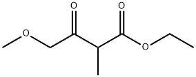 4-METHOXY-2-METHYL-3-OXO-BUTYRICAID ETHYL ESTER 结构式