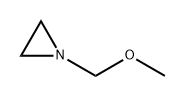 1-(Methoxymethyl)aziridine 结构式