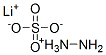 Lithium hydrazinium sulphate 结构式