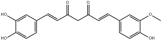 Demethyl Curcumin 结构式