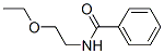 N-(2-乙氧基乙基)苯甲酰胺 结构式