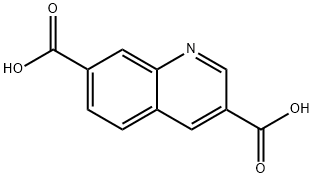 3,7-Quinolinedicarboxylicacid(9CI)