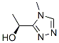 4H-1,2,4-Triazole-3-methanol, alpha,4-dimethyl-, (S)- (9CI) 结构式