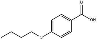 4-丁氧基苯甲酸 结构式