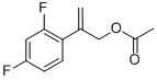 1,2-(2,4-二氟苯基)-2-丙烯醇乙酯 结构式