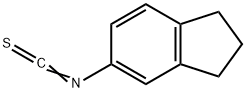 5-异硫氰酸茚酯 结构式