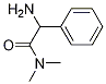 (S)-2-氨基-N,N-二甲基-2-苯乙酰胺 结构式