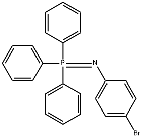 (4-Bromophenylimino)triphenylphosphorane 结构式