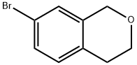 7-溴3,4-二氢-1H-异色满 结构式
