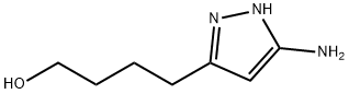 1H-PYRAZOLE-3-BUTANOL, 5-AMINO- 结构式