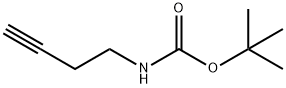 N-BOC-3-丁炔-1-胺 结构式