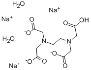 N,N’-1,2-乙烷基双[N-(羧甲基)-甘氨酸]三钠盐 结构式