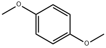 1,4-二甲氧基苯 结构式