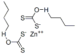 O-butyl hydrogen dithiocarbonate , zinc salt 结构式