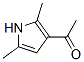 Ethanone, 1-(2,5-dimethyl-1H-pyrrol-3-yl)- (9CI) 结构式