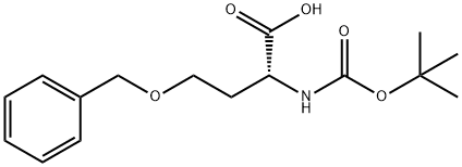 BOC-D-HOSER(BZL)-OH ;BOC-O-BENZYL-D-HOMOSERINE 结构式