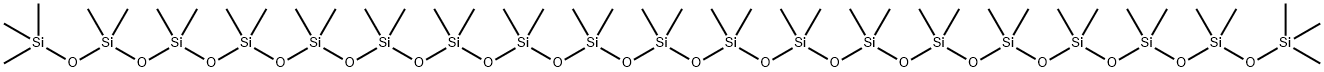 TETRACONTAMETHYLNONADECASILOXANE 结构式