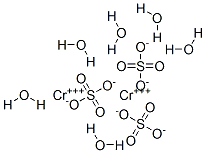 CHROMIC SULFATE HEXAHYDRATE 结构式