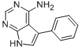7-PHENYL-2,4,9-TRIAZABICYCLO[4.3.0]NONA-1,3,5,7-TETRAEN-5-AMINE 结构式