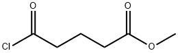4-氯甲酰基丁酸甲酯 结构式