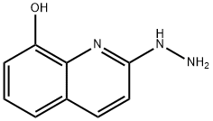 2-HYDRAZINO-QUINOLIN-8-OL 结构式