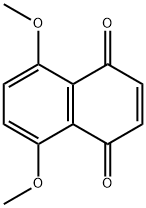5,8-二甲氧基-1,4-萘二酮 结构式
