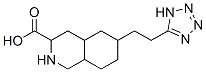 6-(2-(1H-tetrazol-5-yl)ethyl)-1,2,3,4,4a,5,6,7,8,8a-decahydroisoquinoline-3-carboxylic acid 结构式