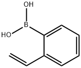 2-乙烯苯硼酸 结构式