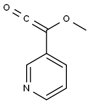 Ethenone, methoxy-3-pyridinyl- (9CI) 结构式