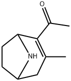 Ethanone, 1-(3-methyl-8-azabicyclo[3.2.1]oct-2-en-2-yl)- (9CI) 结构式