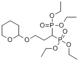 Tetraethyl(O-tetrahydropyranyl-propylidene)bisphosphonate, 95 % 结构式
