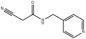 2-氰基-N-(吡啶-4-基甲基)乙酰胺 结构式